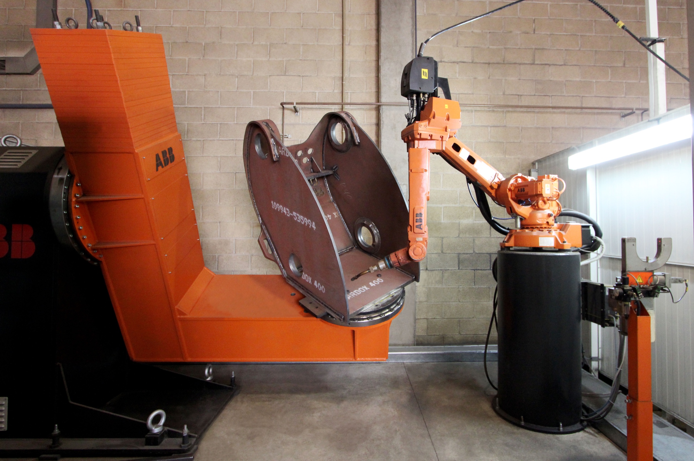 ABB welding robot arm