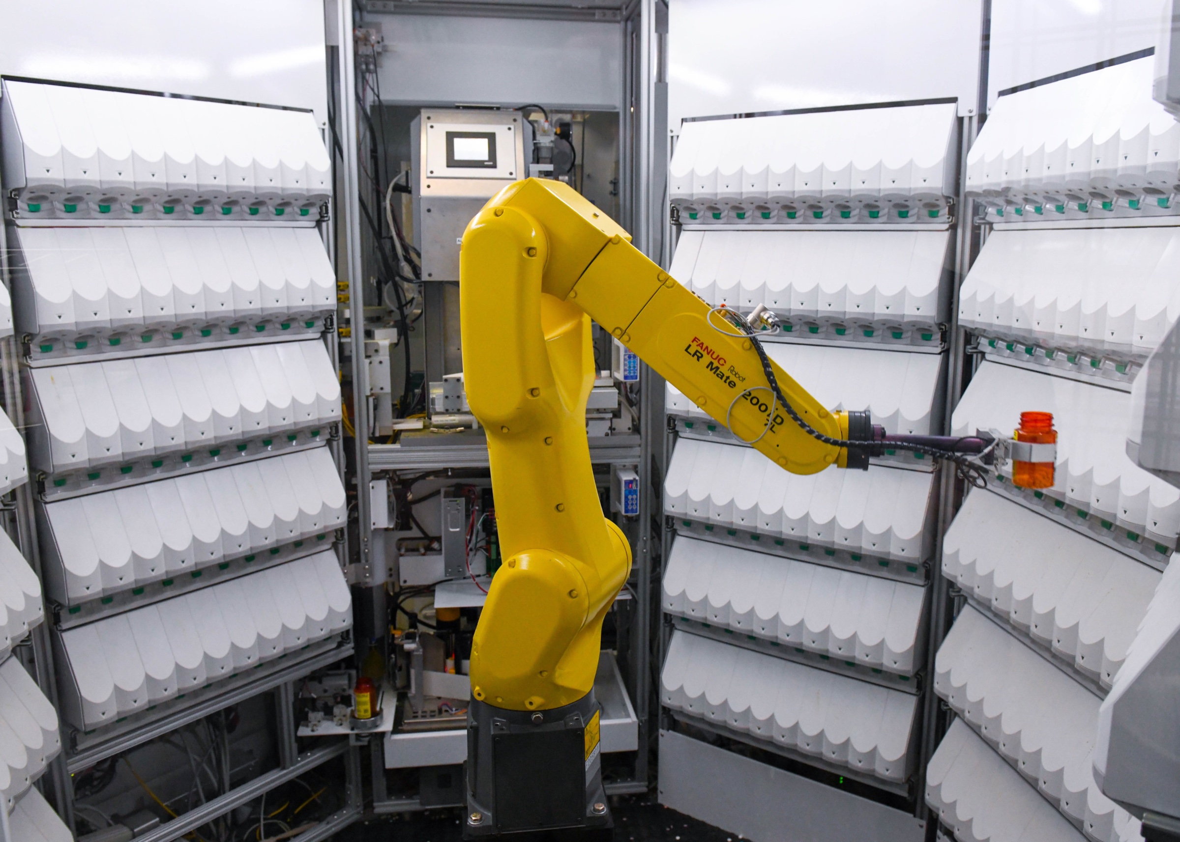 FANUC industrial robot arm